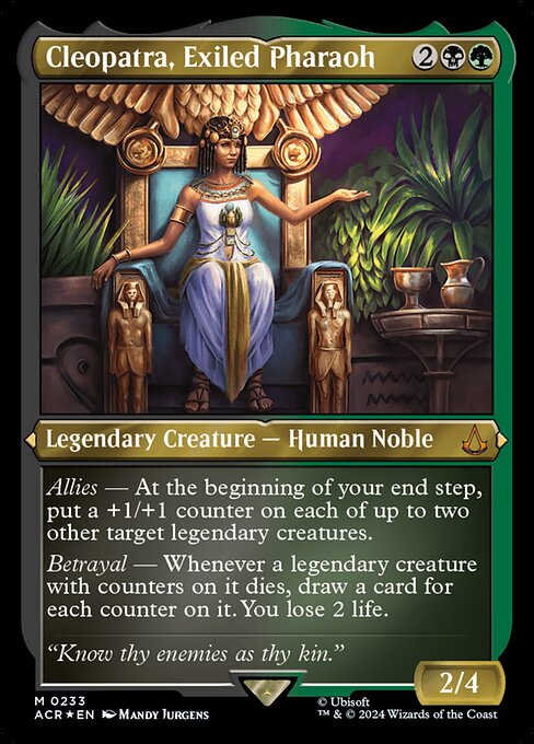 Cleopatra, Exiled Pharaoh