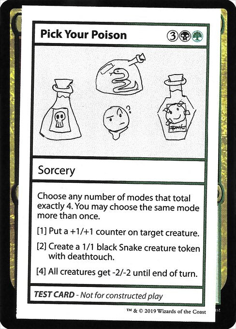 Pick Your Poison (playtest)