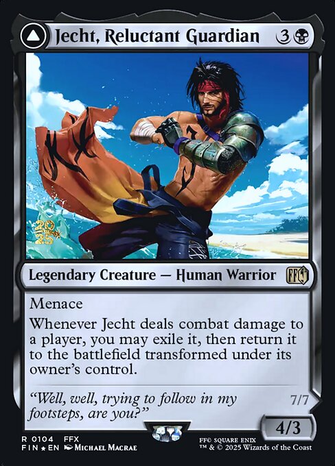 Jecht, Reluctant Guardian // Braska's Final Aeon