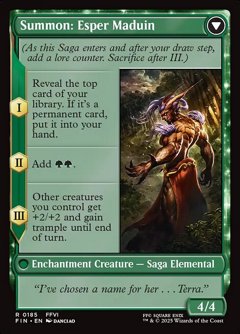 Esper Origins // Summon: Esper Maduin