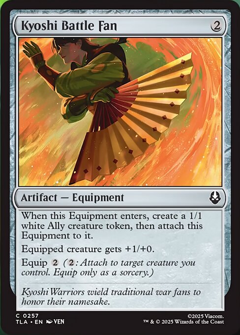 Kyoshi Battle Fan