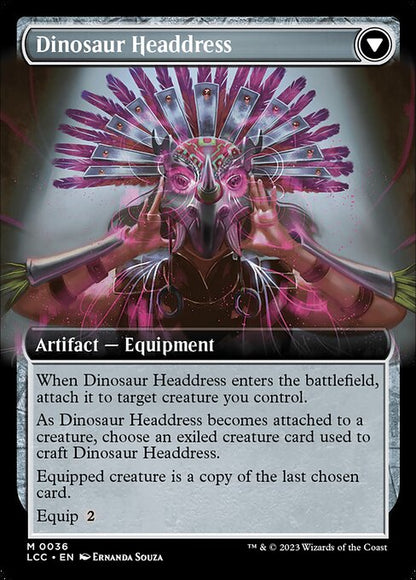 Paleontologist's Pick-Axe // Dinosaur Headdress