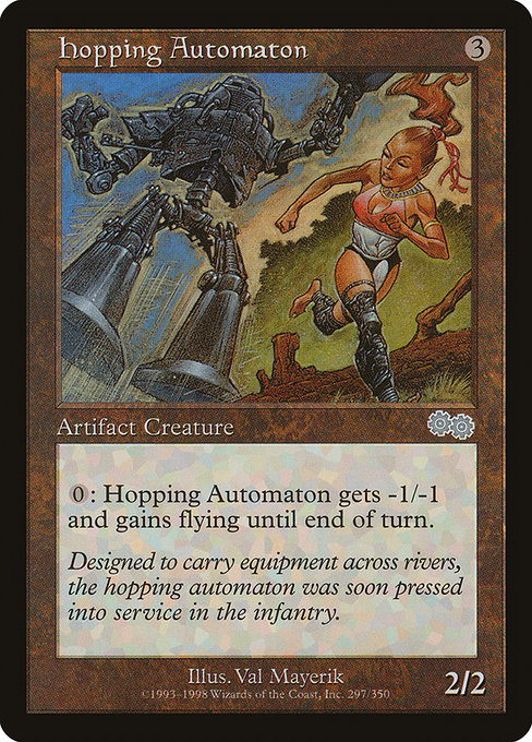 Hopping Automaton