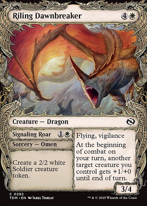 Riling Dawnbreaker // Signaling Roar
