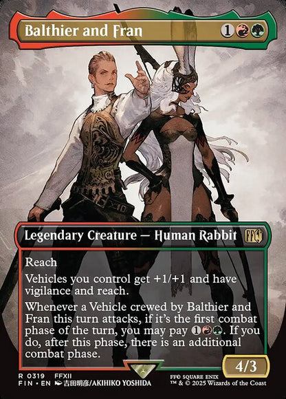 Balthier and Fran