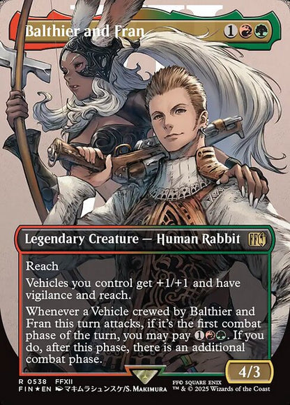 Balthier and Fran