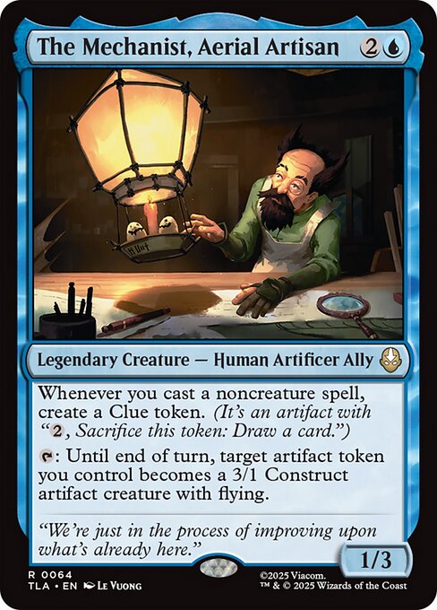 The Mechanist, Aerial Artisan