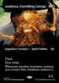 Anafenza, Unyielding Lineage
