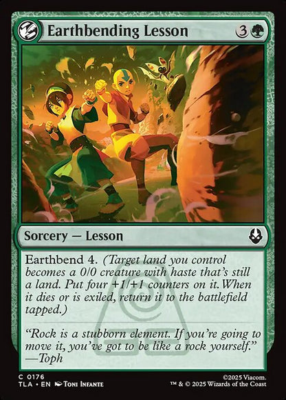Earthbending Lesson