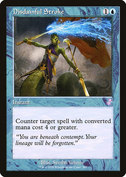 Disdainful Stroke